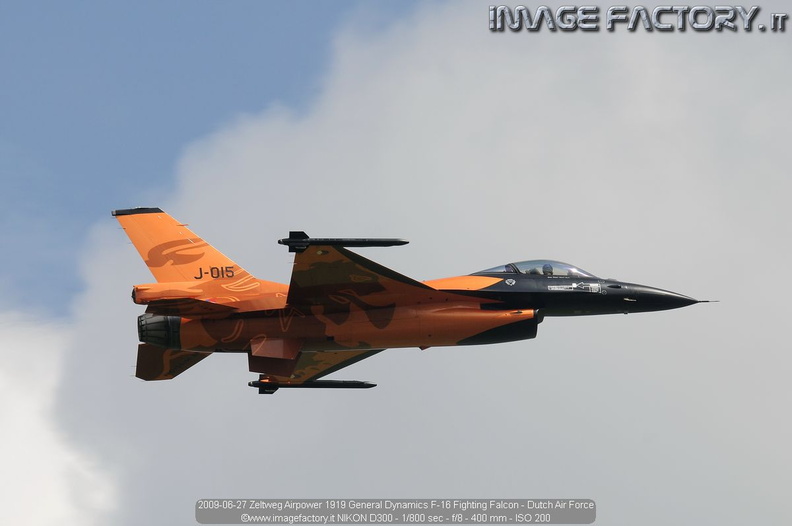 2009-06-27 Zeltweg Airpower 1919 General Dynamics F-16 Fighting Falcon - Dutch Air Force.jpg